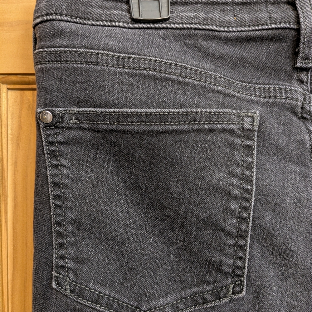 Anthropologie Pilcro Letterpress Womens Straight Black Jeans Sz 28 Classic Denim - Picture 4 of 15